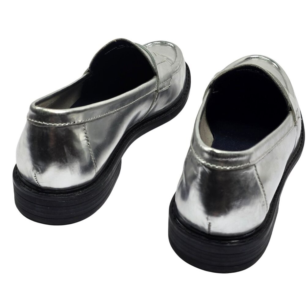 Cole Haan Women's Patent Leather Pinch Penny Loafer Sz 7B - Picture 9 of 10